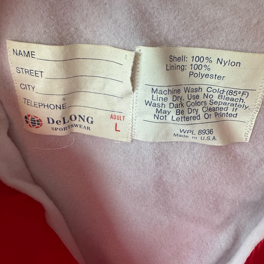 Vintage 70s/80s Coach Jacket - Liverpool Reds - Picture 4 of 4
